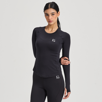 Breeze Long Sleeve Shirt - Black