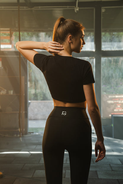 Grunt Crop - Black