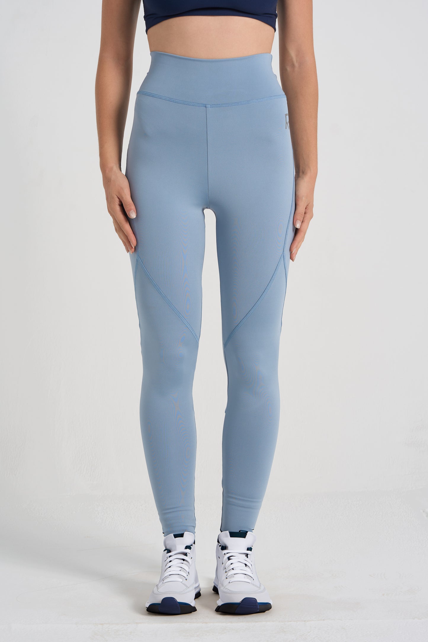 Merge Leggings - Light Blue