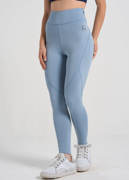 Merge Leggings - Light Blue