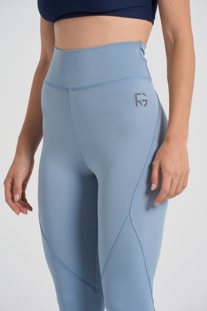 Merge Leggings - Light Blue