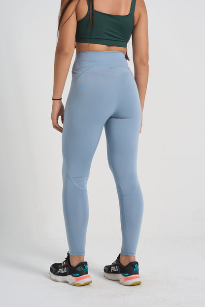 Merge Leggings - Light Blue