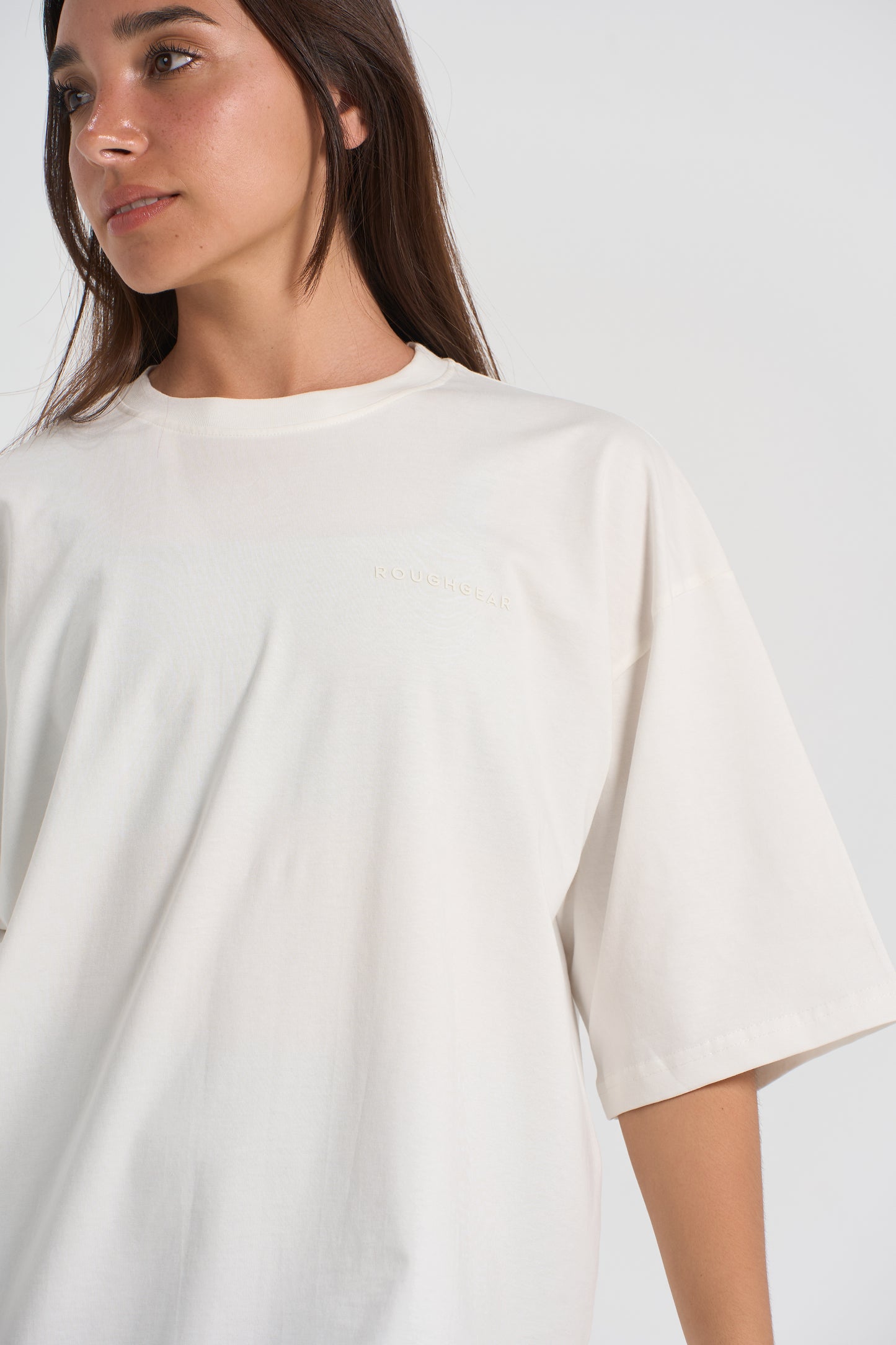 Recover Oversized Tee - Off White (Unisex)