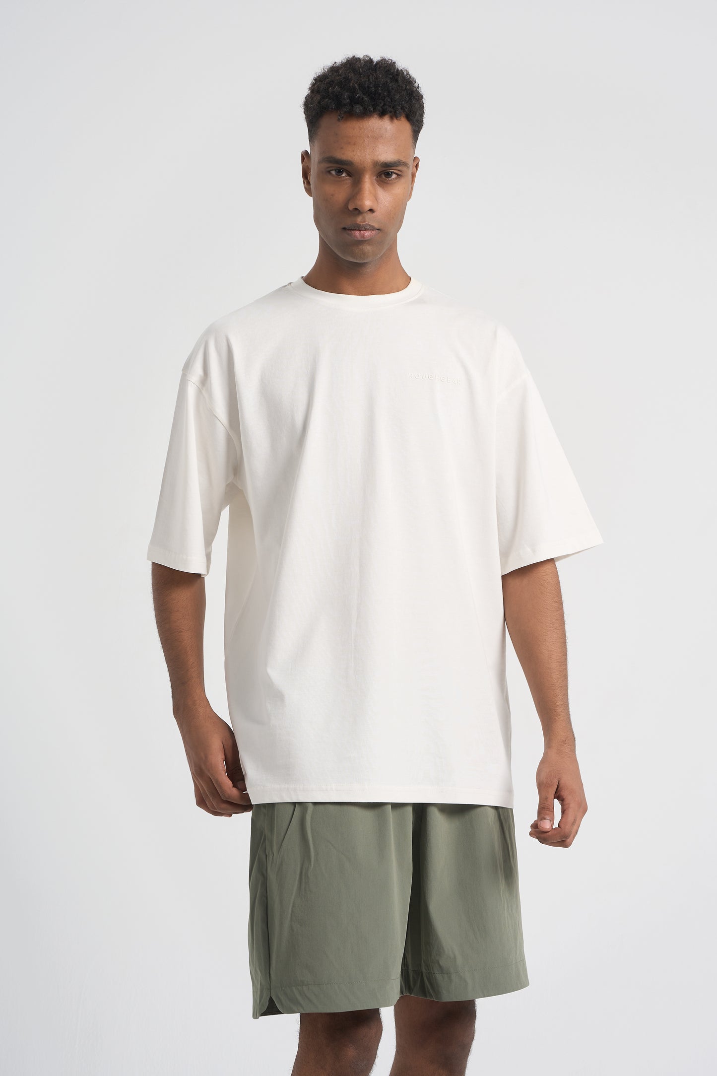 Recover Oversized Tee - Off White (Unisex)