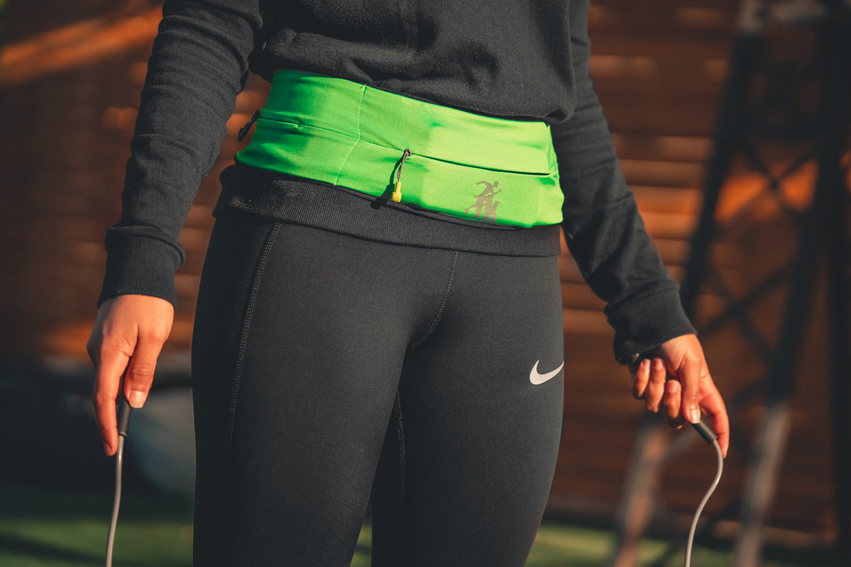 Running Belt — Neon Green