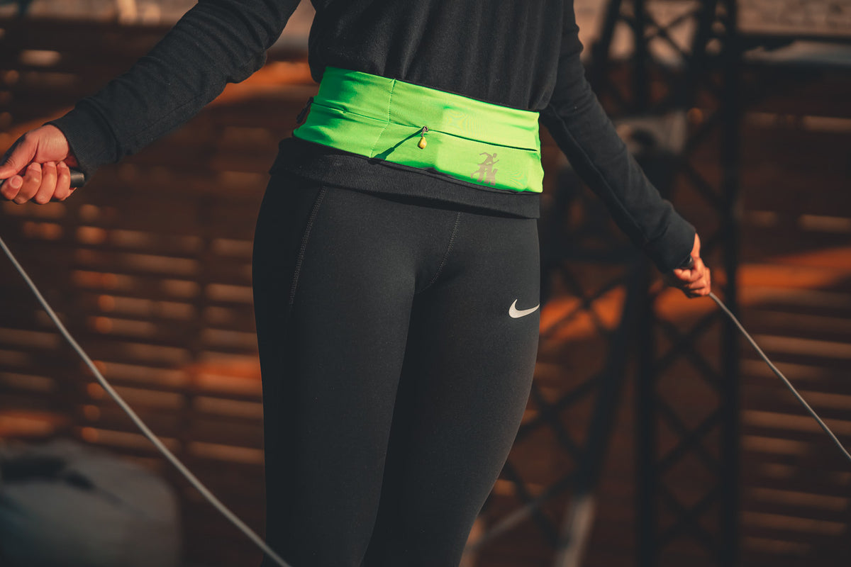 Running Belt — Neon Green