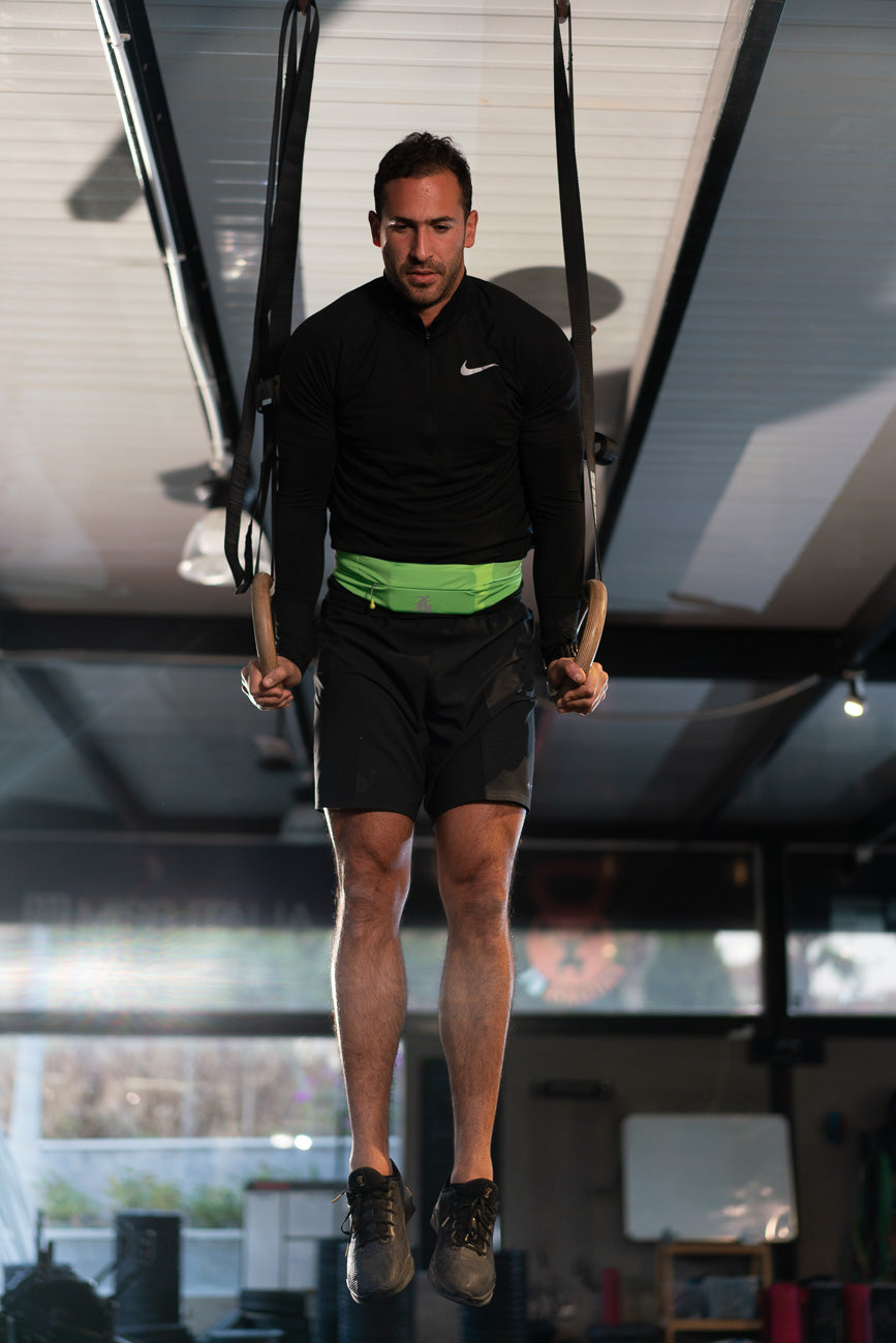 Running Belt — Neon Green