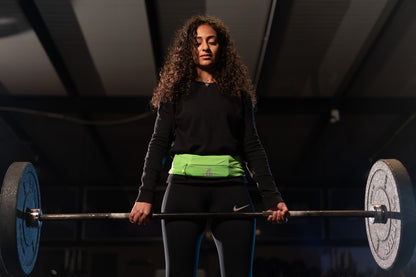 Running Belt — Neon Green